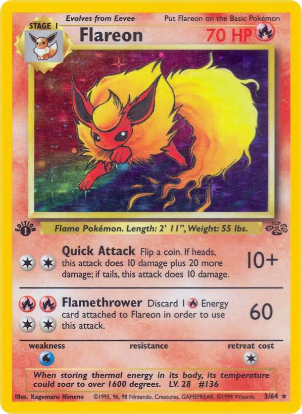 Flareon 3/64 card