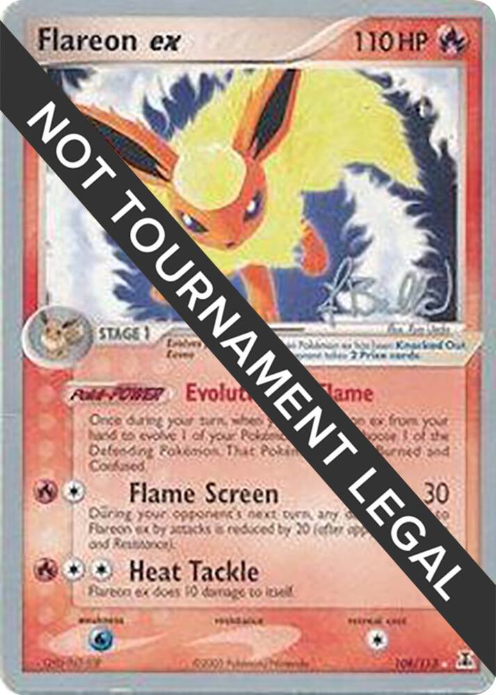 Flareon ex 2006 Jimmy Ballard 108/113 card