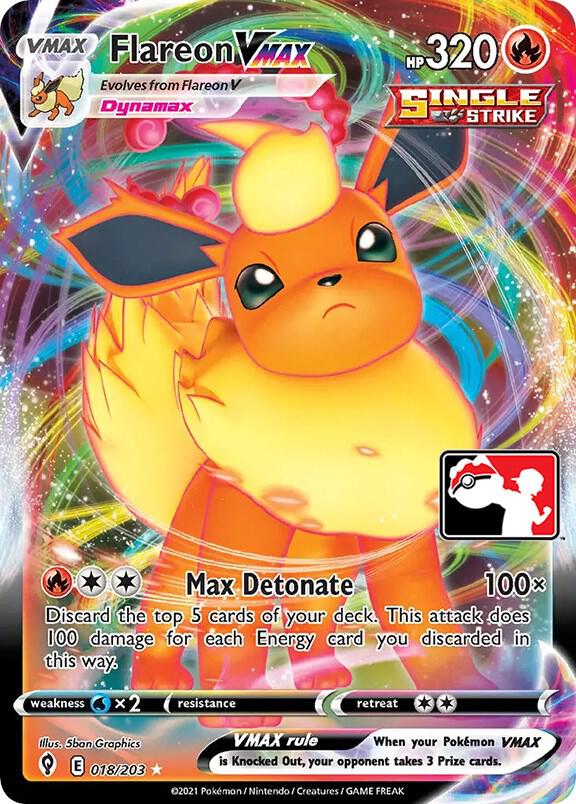 Flareon VMAX 018 203