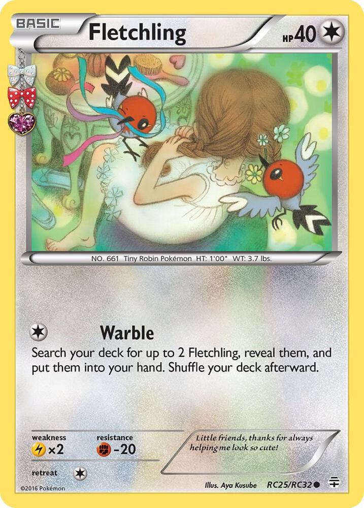 Fletchling RC25/RC32 card