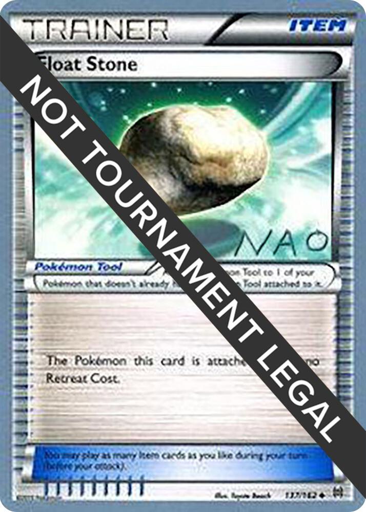 Float Stone 2018 Naohito Inoue 137/162 carta