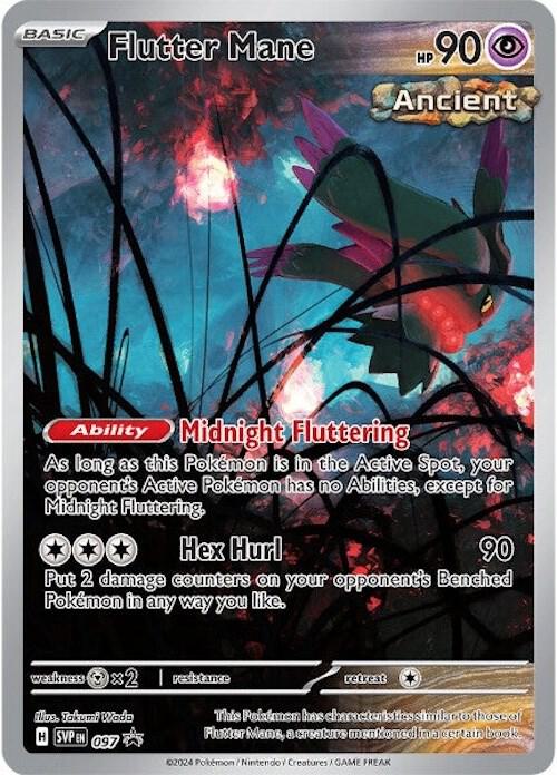 Flutter Mane 97 card