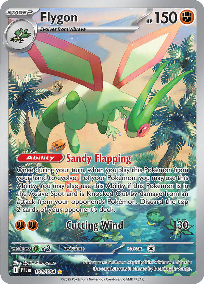 Flygon 101 094 card
