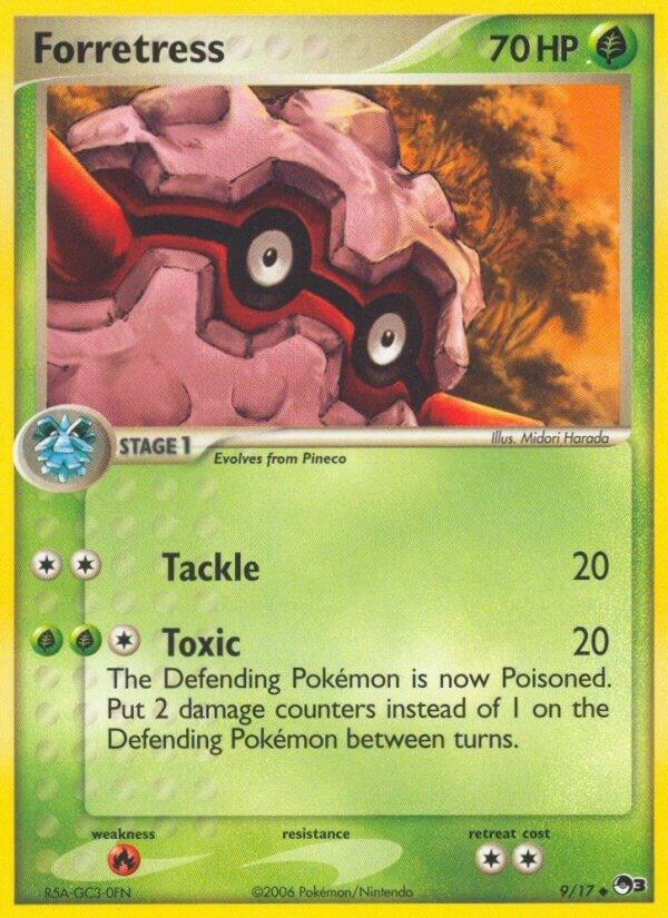 Forretress 009/017 card