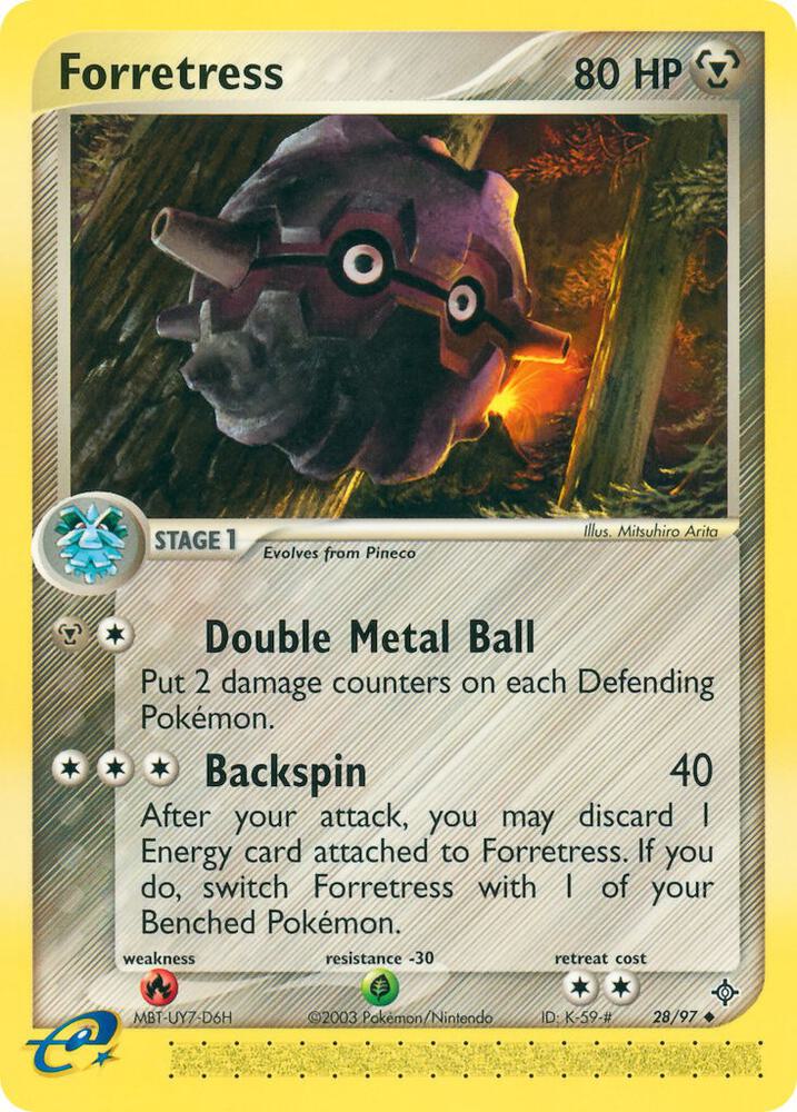 Forretress 28/97 carta