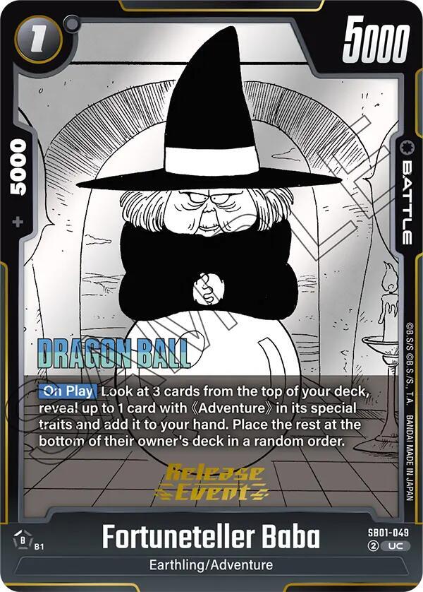 Fortuneteller Baba SB01-049 card