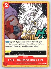 Four Thousand Brick Fist OP05-020 card
