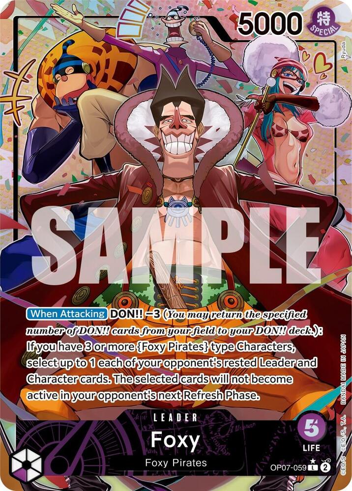 Foxy 059 Parallel OP07-059 card