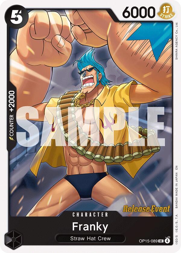 Franky OP15-089 card