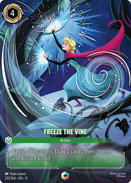 Freeze the Vine Enchanted 231/204 carta