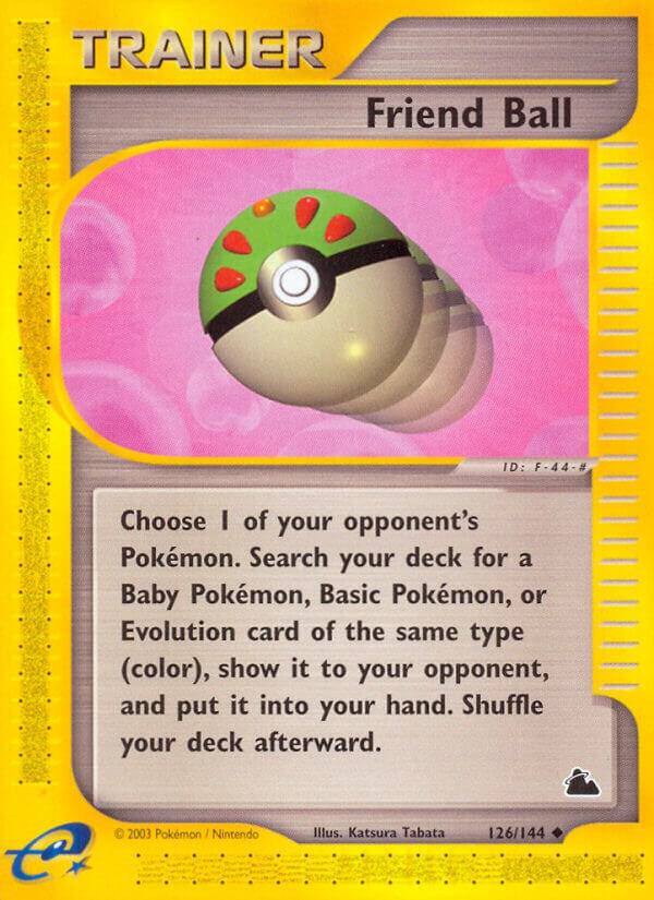 Friend Ball 126/144 card