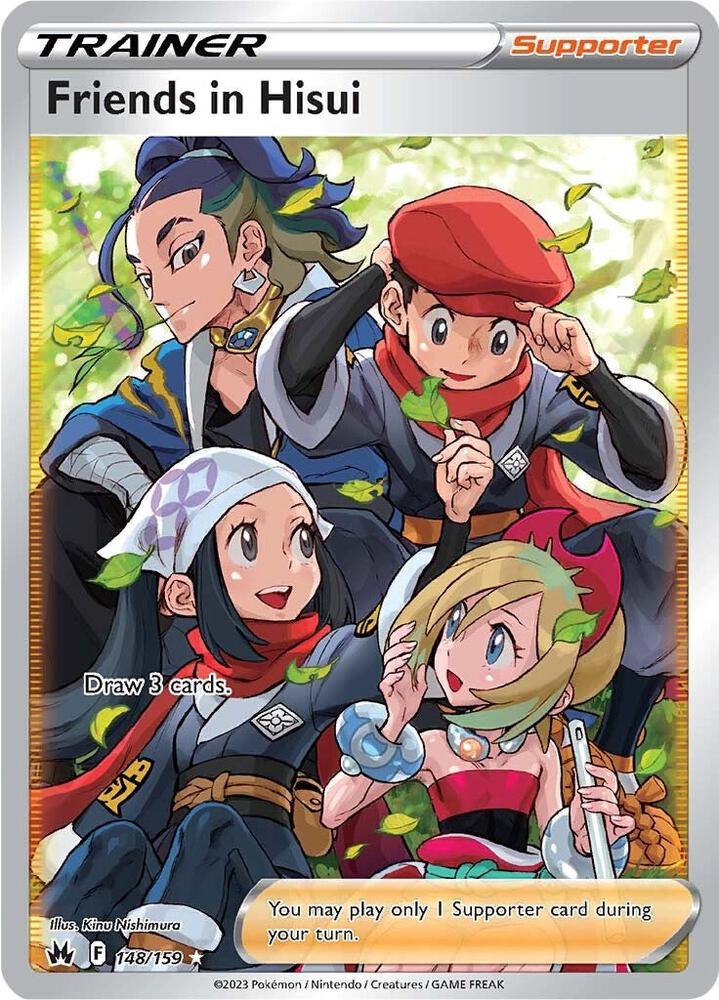 Friends in Hisui Full Art 148/159 carta
