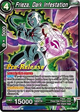 Frieza Dark Infestation BT10-086 carta