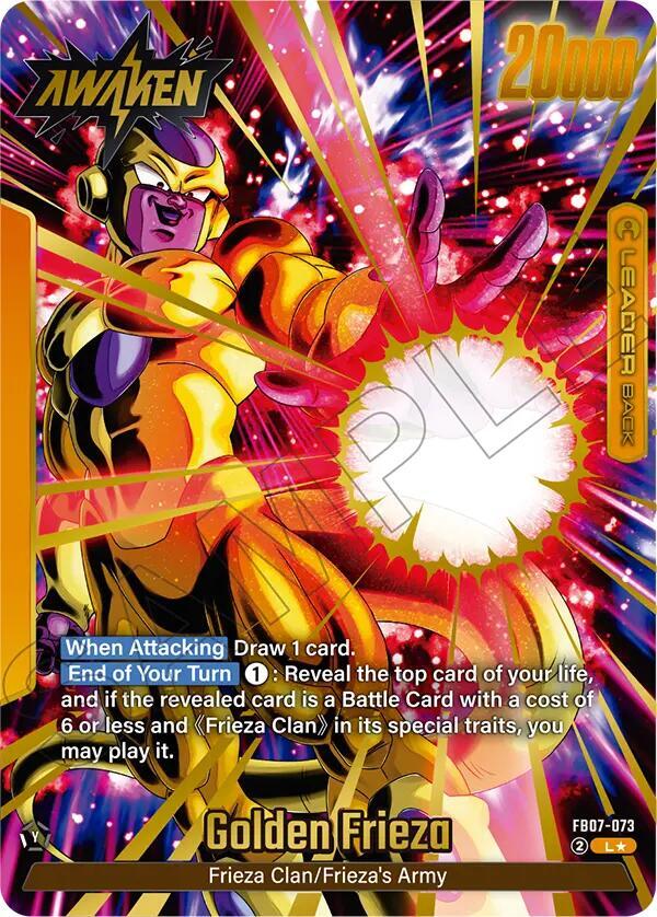 Frieza FB07 073 Alternate Art carta