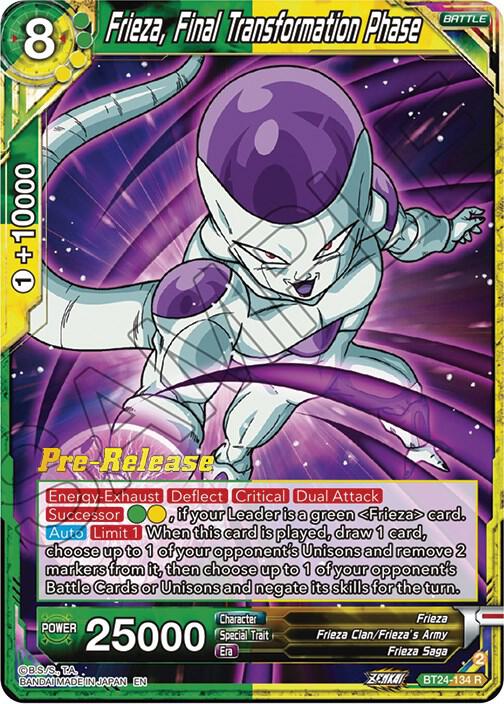 Frieza Final Transformation Phase BT24-134