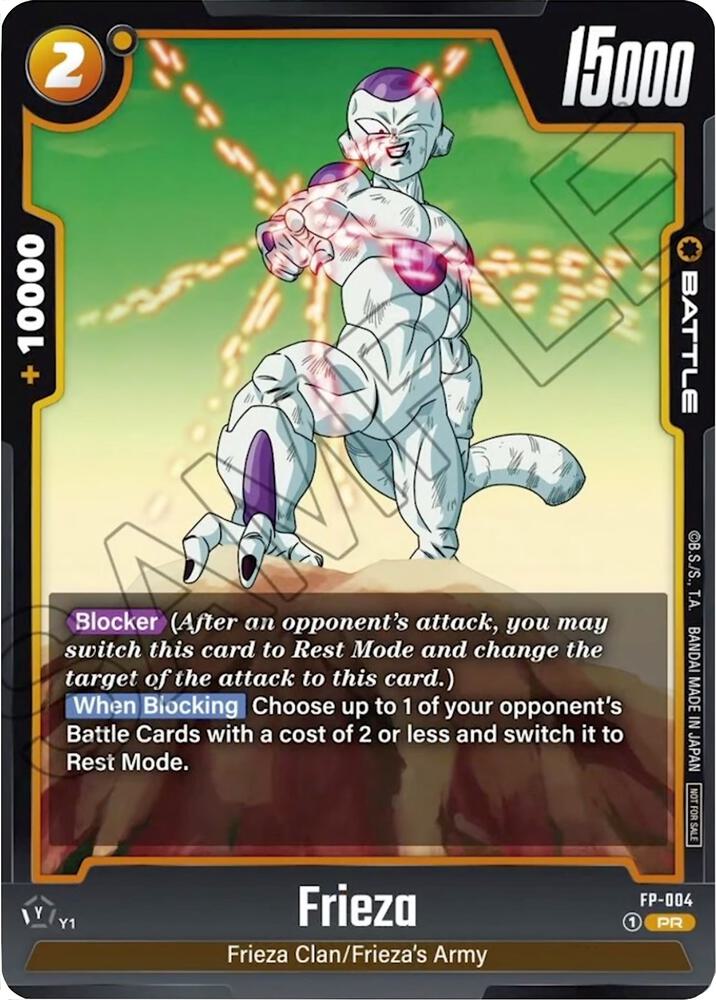 Frieza FP 004 card