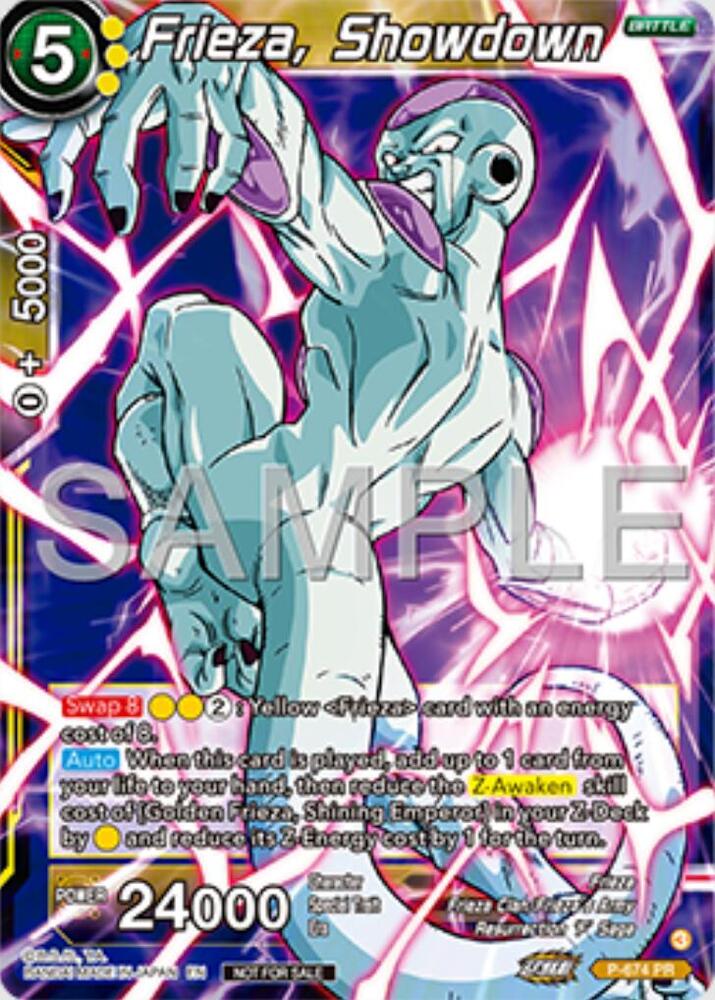 Frieza Showdown Zenkai Series Tournament Pack Vol11 P-674 card