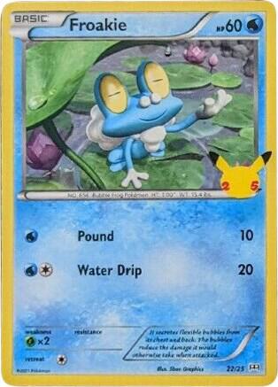 Froakie 22 25 022/025