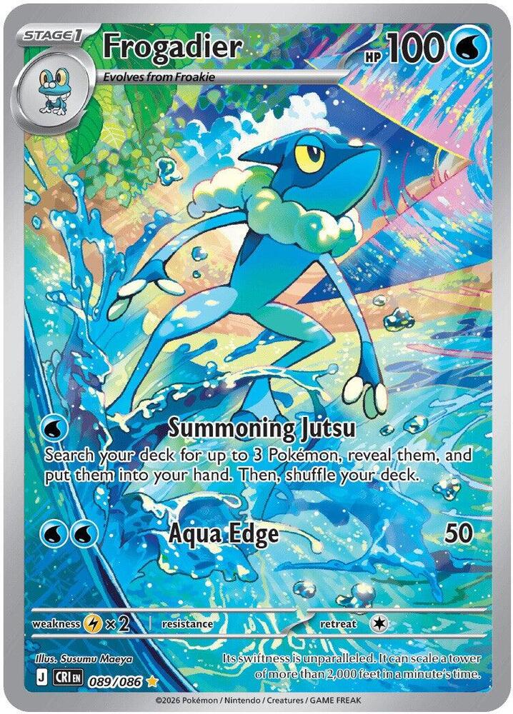 Frogadier 089/086 card