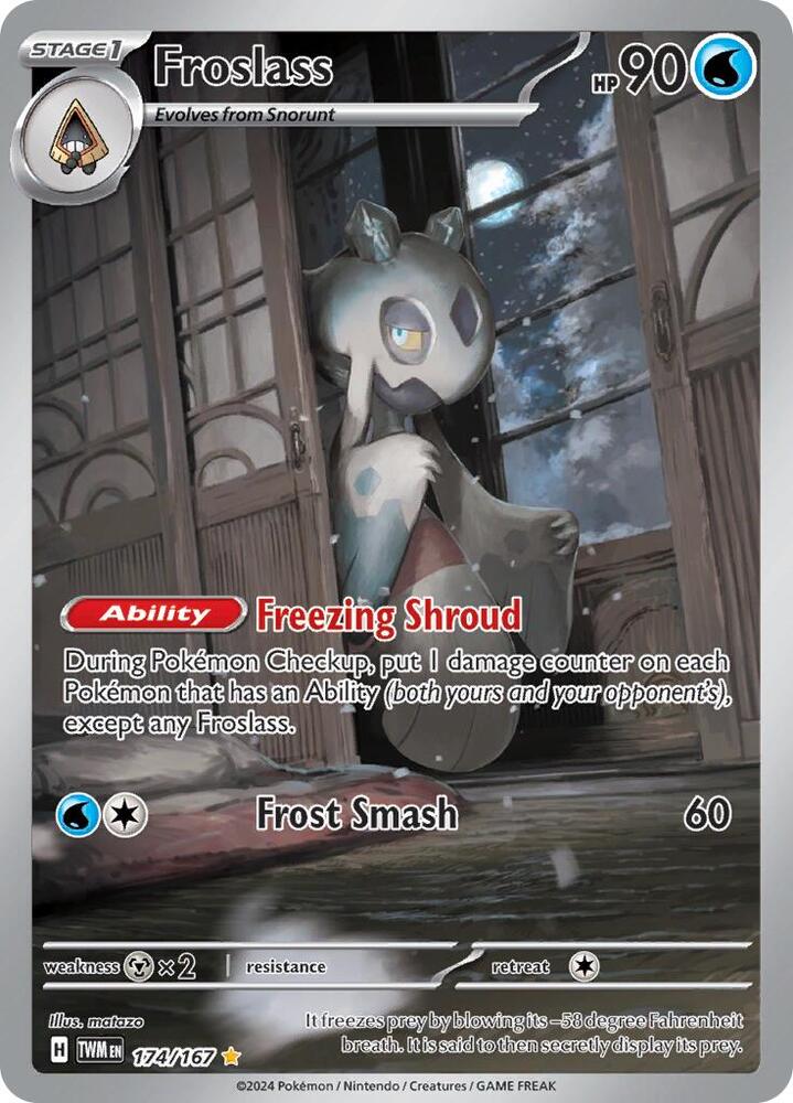 Froslass 174/167 card