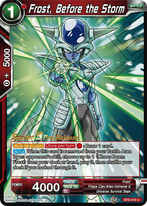 Frost Before the Storm BT9-016 card