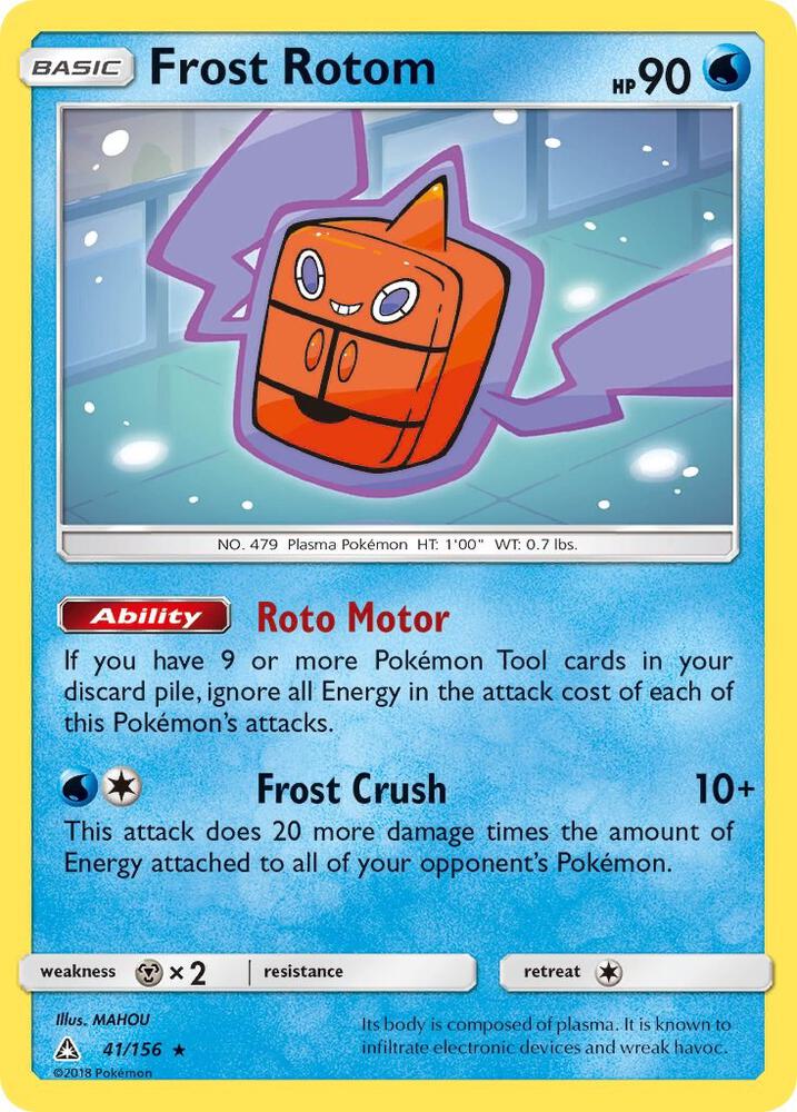 Frost Rotom 41/156 carta