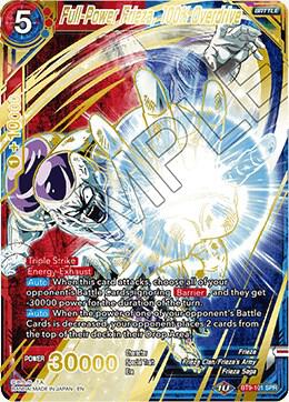 Full Power Frieza 100pct Overdrive BT9-101 carta