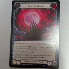 Funeral Moon DTD140 card