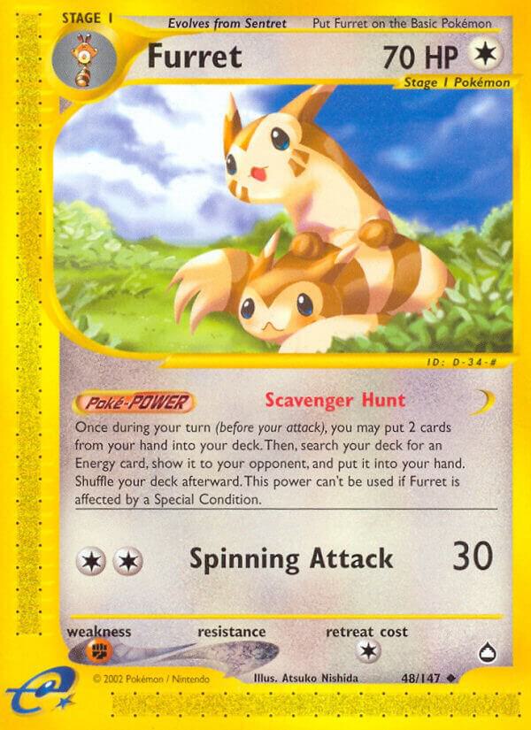 Furret 048/147 card