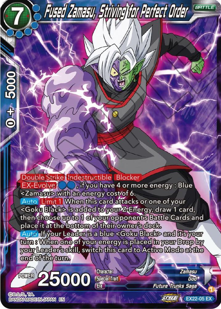 Fused Zamasu Striving for Perfect Order EX22-05