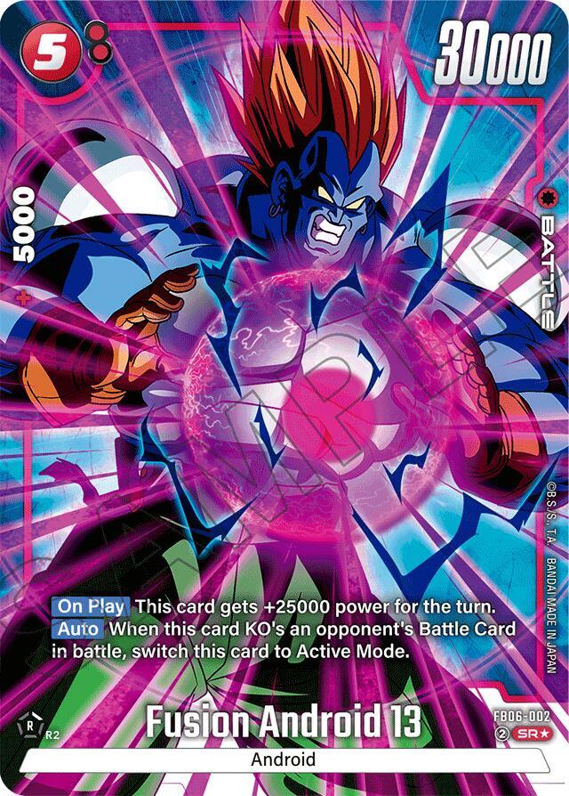 Fusion Android 13 FB06 002 Alternate Art card