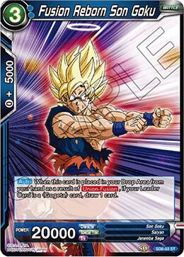 Fusion Reborn Son Goku SD6-03 card