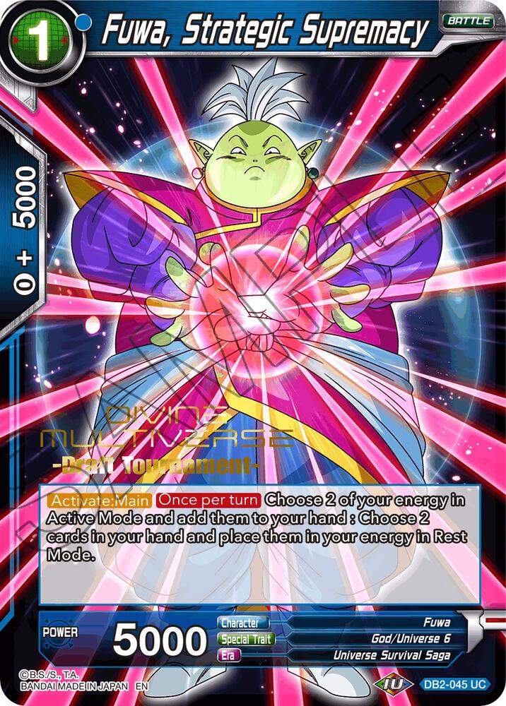 Fuwa Strategic Supremacy Divine Multiverse Draft Tournament DB2-045 card