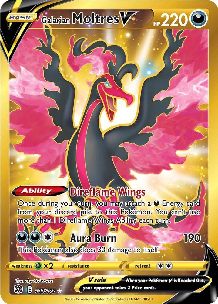 Galarian Moltres V Secret 183/172