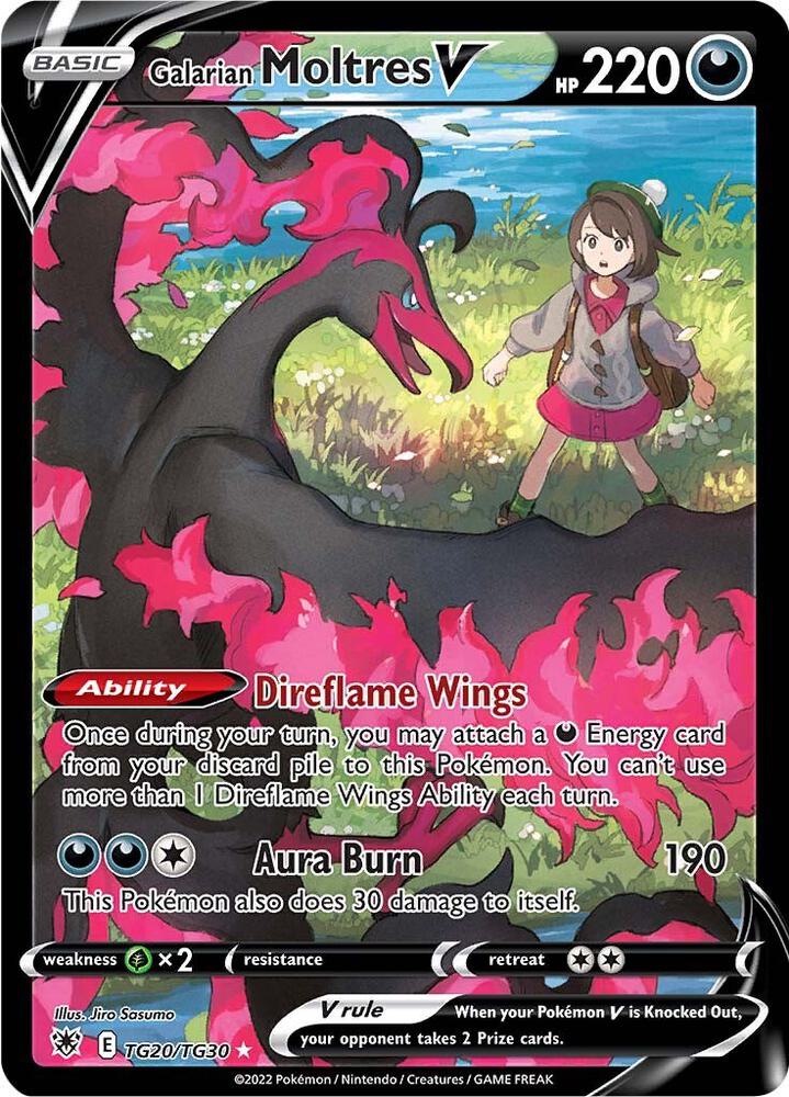 Galarian Moltres V TG20/TG30