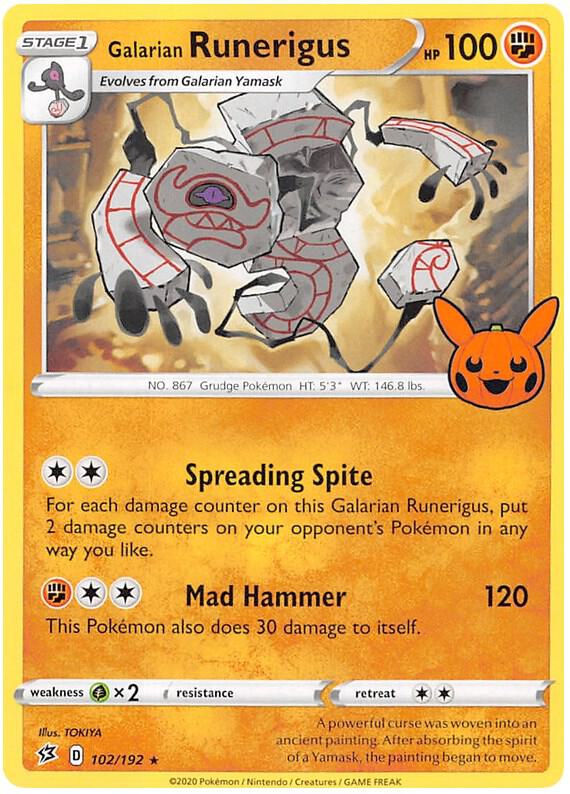 Galarian Runerigus 102/192