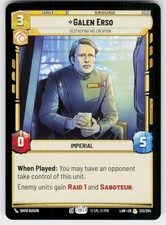 Galen Erso Destroying His Creation 233/264 card