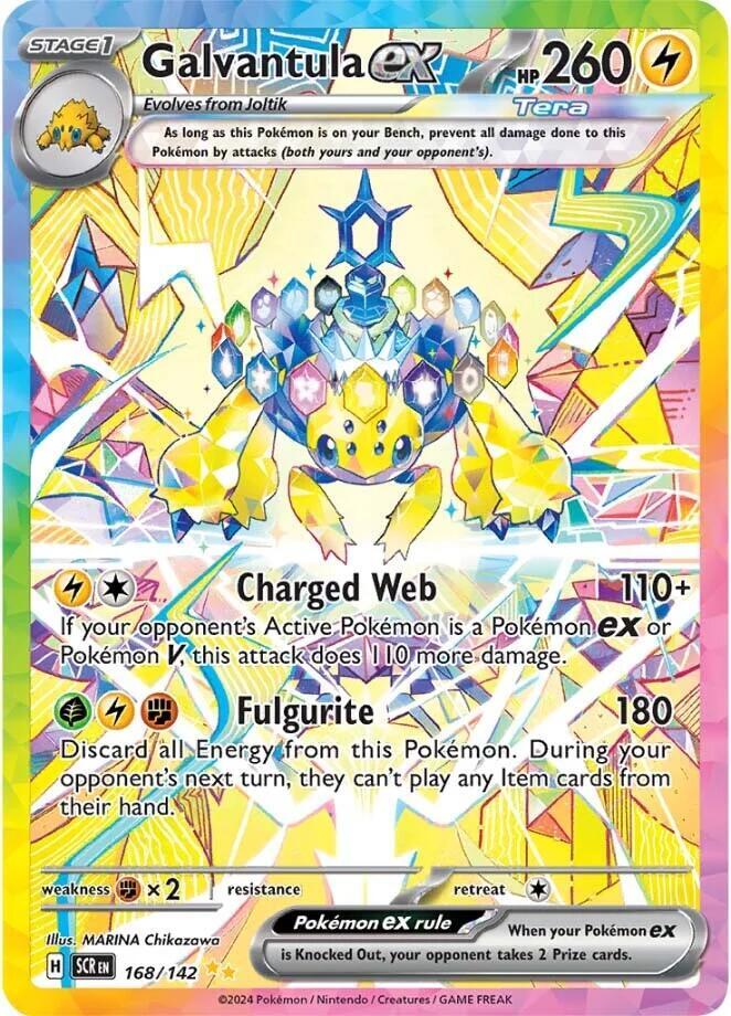 Galvantula ex 168 142 card