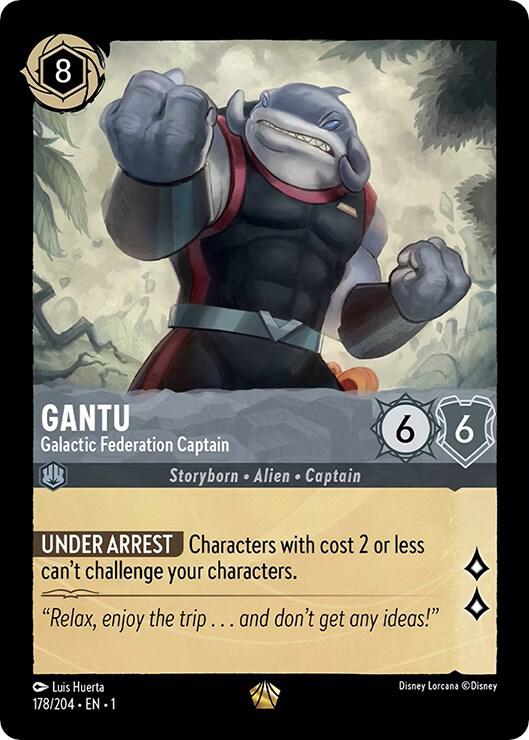 Gantu Galactic Federation Captain 178/204