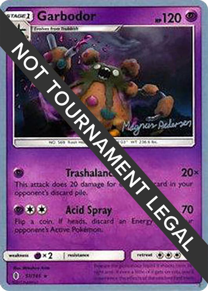 Garbodor 51 2018 Magnus Pedersen 51/145 card