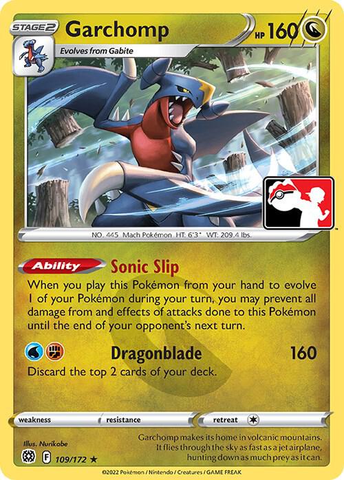 Garchomp 109 172 card