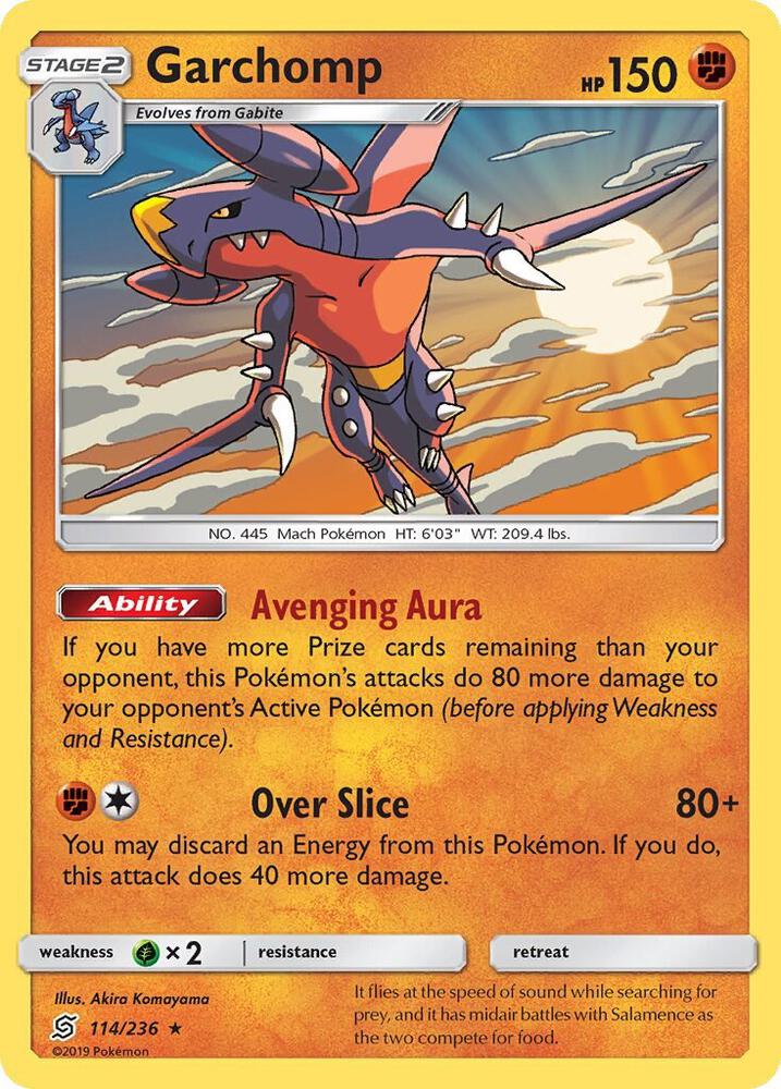 Garchomp 114 236 SM Unified Minds