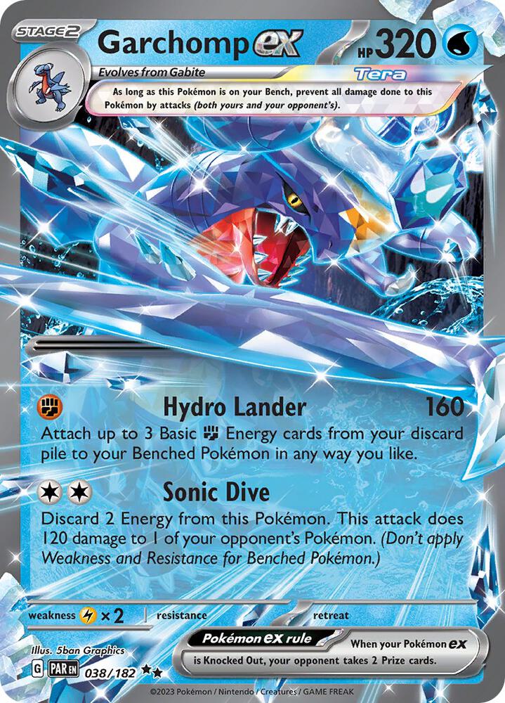Garchomp ex 038/182