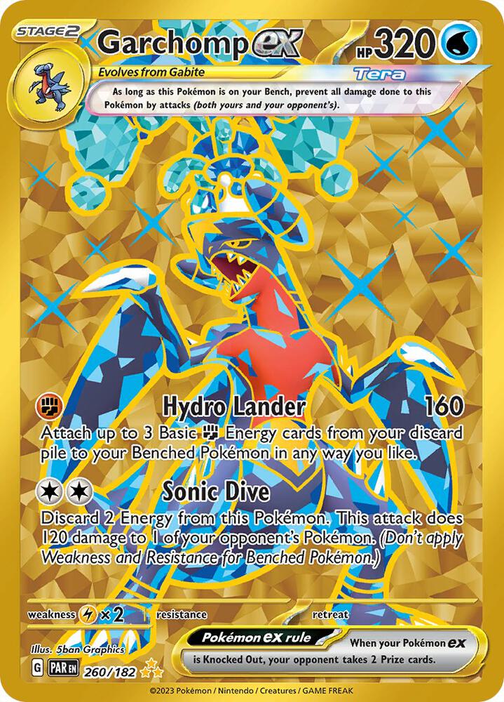 Garchomp ex 260 182