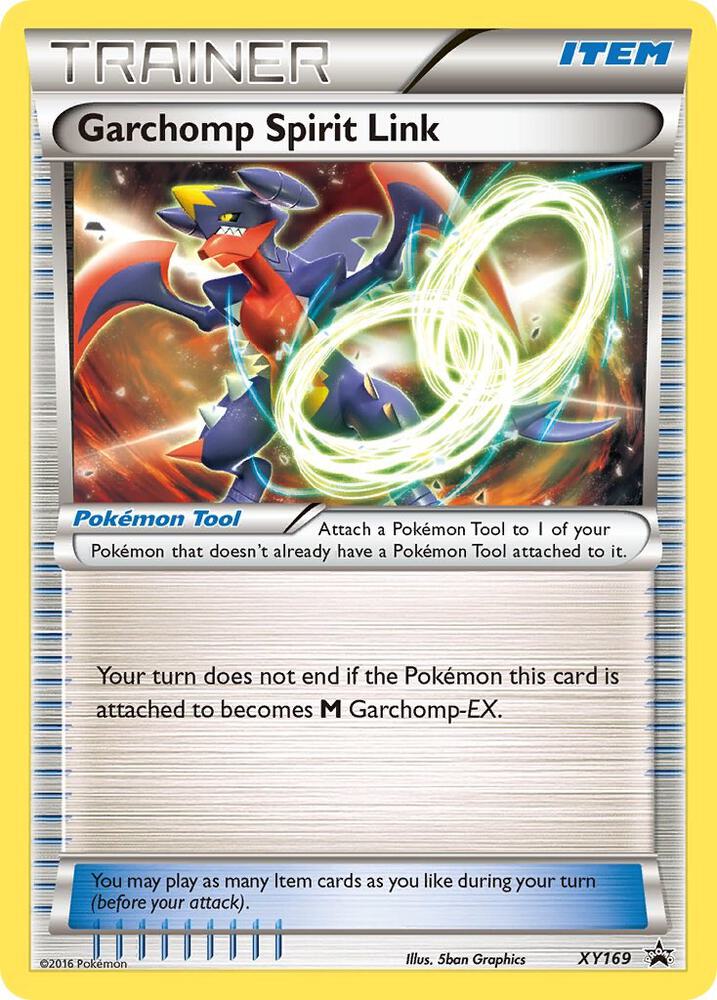 Garchomp Spirit Link XY169 card