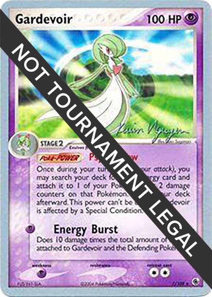Gardevoir 2004 Kevin Nguyen 7/109 card