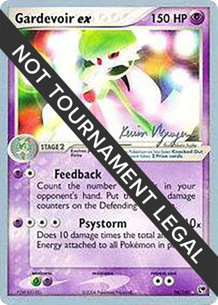 Gardevoir ex 2004 Kevin Nguyen 96/100 card