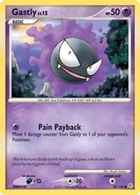 Gastly 82/130 card