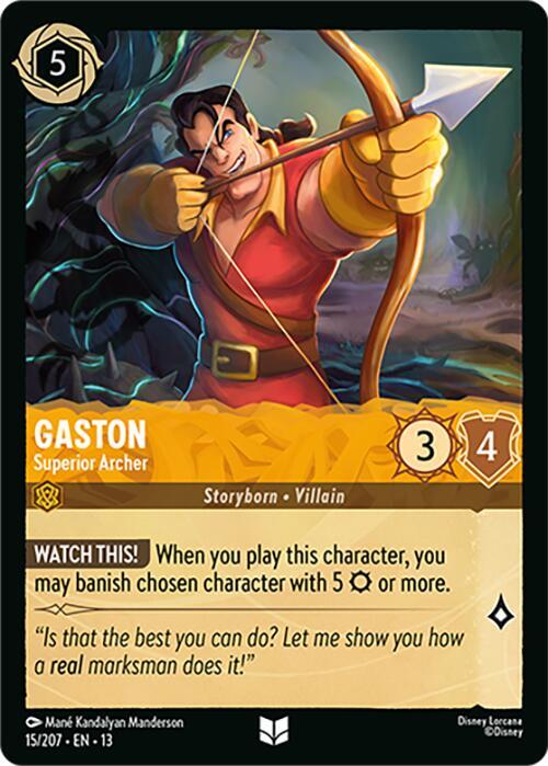 Gaston Superior Archer 15/207 card