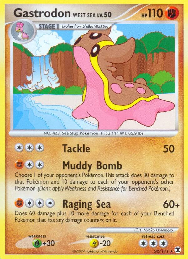 Gastrodon West Sea 22/111 card